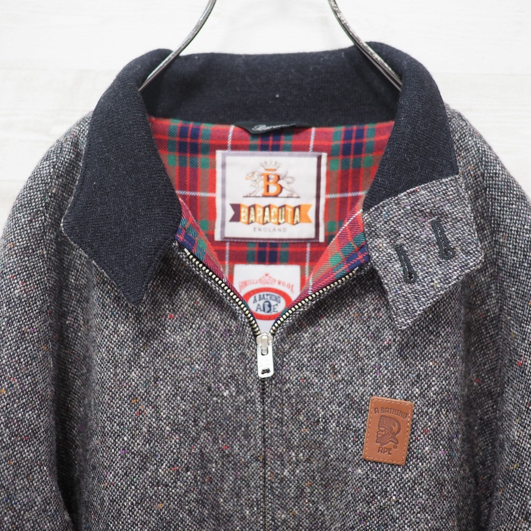 BARACUTA - BARACUTA×BAPE 11AW ドネガルツイード G9ジャケット