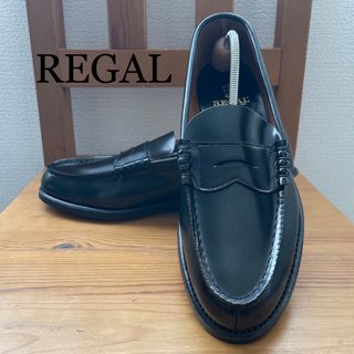 【美品】REGAL ストレートチップ ビジネス 本革 レザーソール 26EEcm10段階中