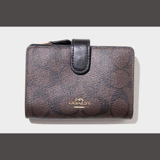 コーチ(COACH)のCOACH コーチ シグネチャー ウォレット 二つ折り財布 /◆☆(財布)