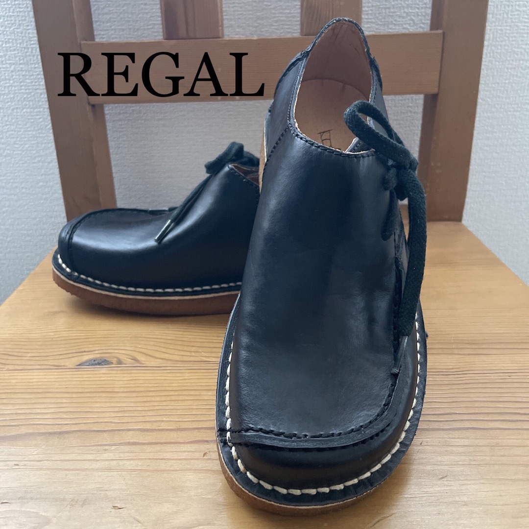 REGAL(リーガル)の未使用/REGAL/リーガル/カジュアルシューズ/黒/23cm レディースの靴/シューズ(ローファー/革靴)の商品写真