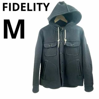 FIDELITY - FIDELITY フェデリティーフードウールジャケット CPOジャケット M
