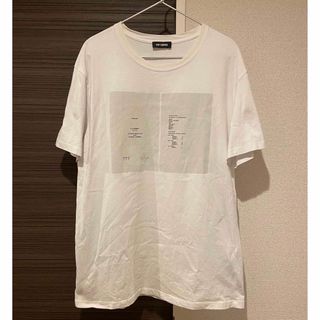 ラフシモンズ(RAF SIMONS)のRAF SIMONS プリントTシャツ　XLサイズ(Tシャツ/カットソー(半袖/袖なし))