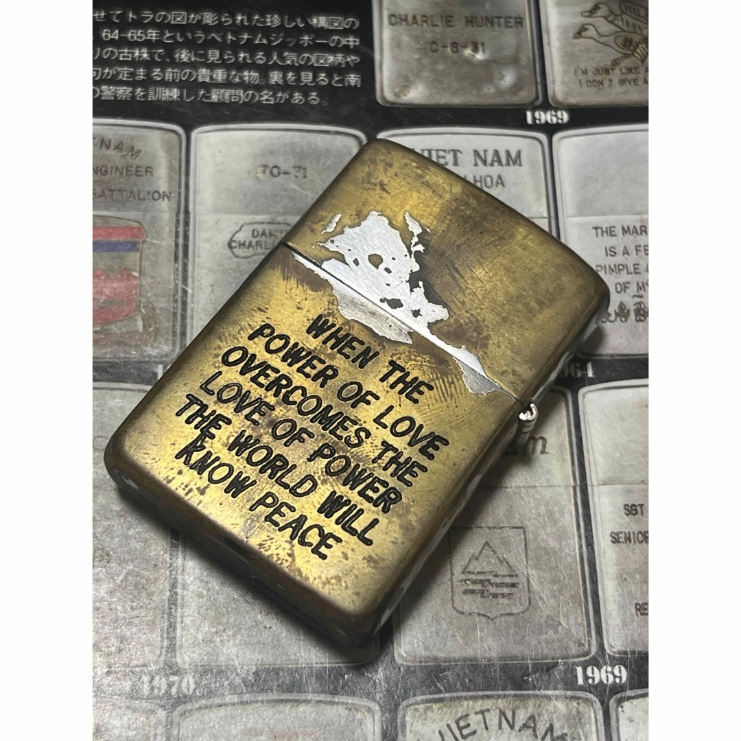 ベトナムZIPPO】本物 1965年製ベトナムジッポー「南ベトナム軍