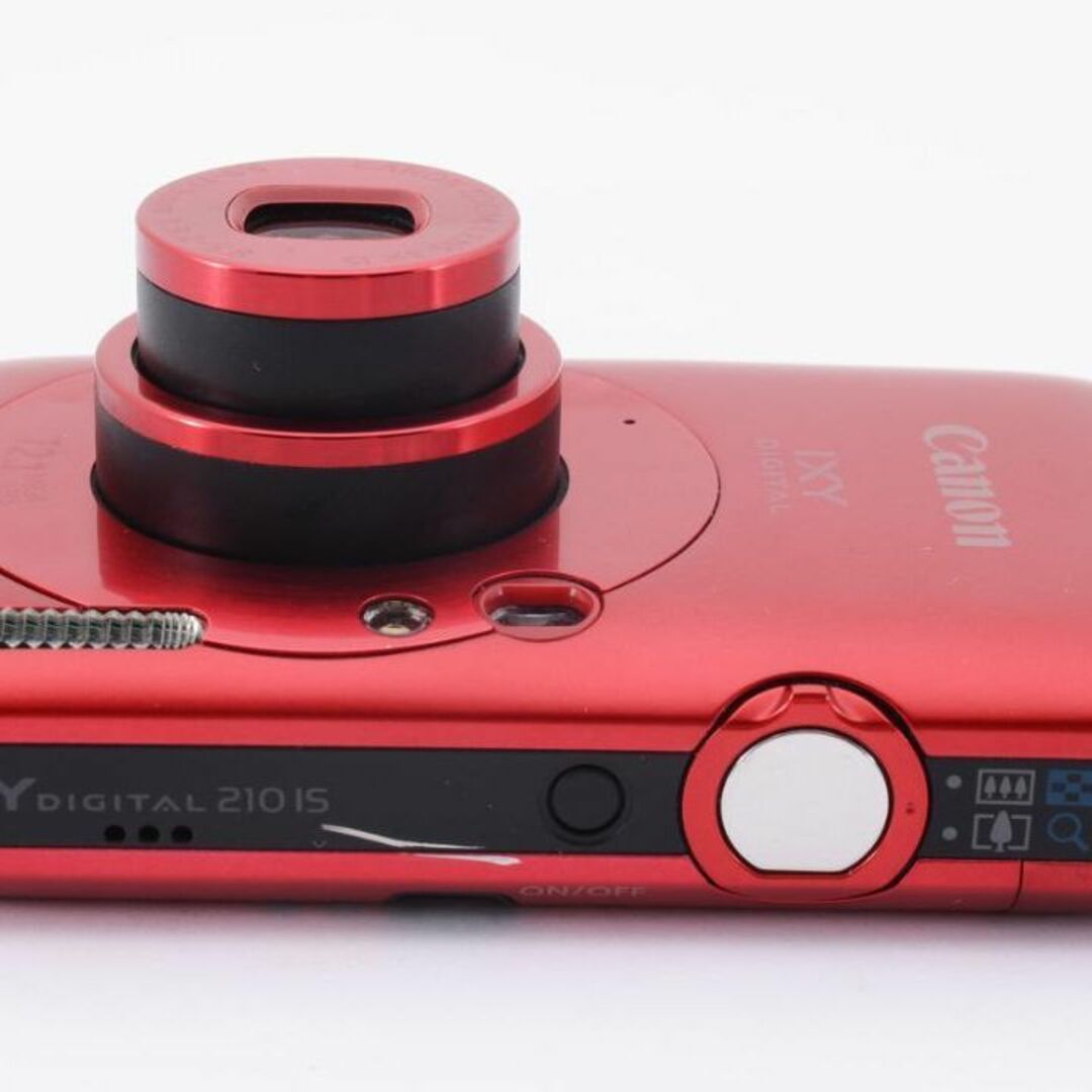 Canon - ✨美品✨Canon IXY 210 IS レッド コンパクトデジタルカメラの