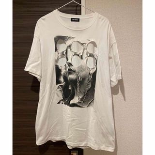 ラフシモンズ(RAF SIMONS)のRAF SIMONS プリントTシャツ　Mサイズ(Tシャツ/カットソー(半袖/袖なし))