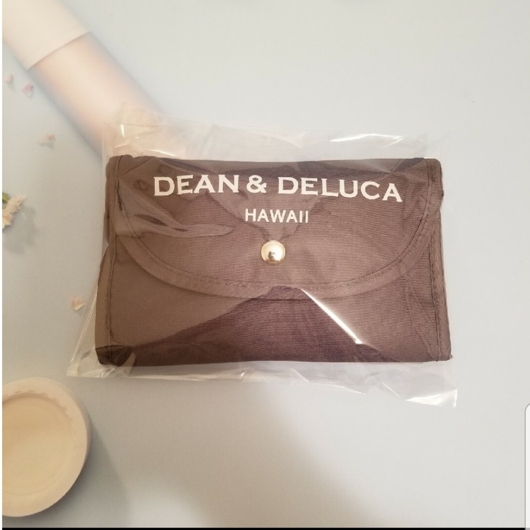 DEAN & DELUCA(ディーンアンドデルーカ)の【新品】DEAN＆DELUCA　折りたたみエコバッグ　グレー レディースのバッグ(エコバッグ)の商品写真