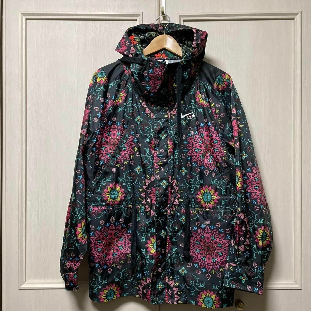 NIKE - 70 ナイキ NIKE 花柄 ジャケット ナイロン フラワー NIKE - 70 ナイキ NIKE 花柄 ジャケット ナイロン フラワー