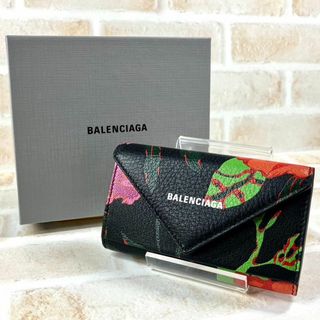 バレンシアガ(Balenciaga)の超希少★BALENCIAGA 新品 キーケース バレンシアガ フラワープリント(キーケース)