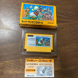 ニンテンドウ(任天堂)のファミコン　スーパーマリオブラザーズ(家庭用ゲームソフト)