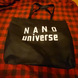 ナノユニバース(nano・universe)の【未使用品】ナノユニバース エコバッグ(不織布バッグ)(エコバッグ)