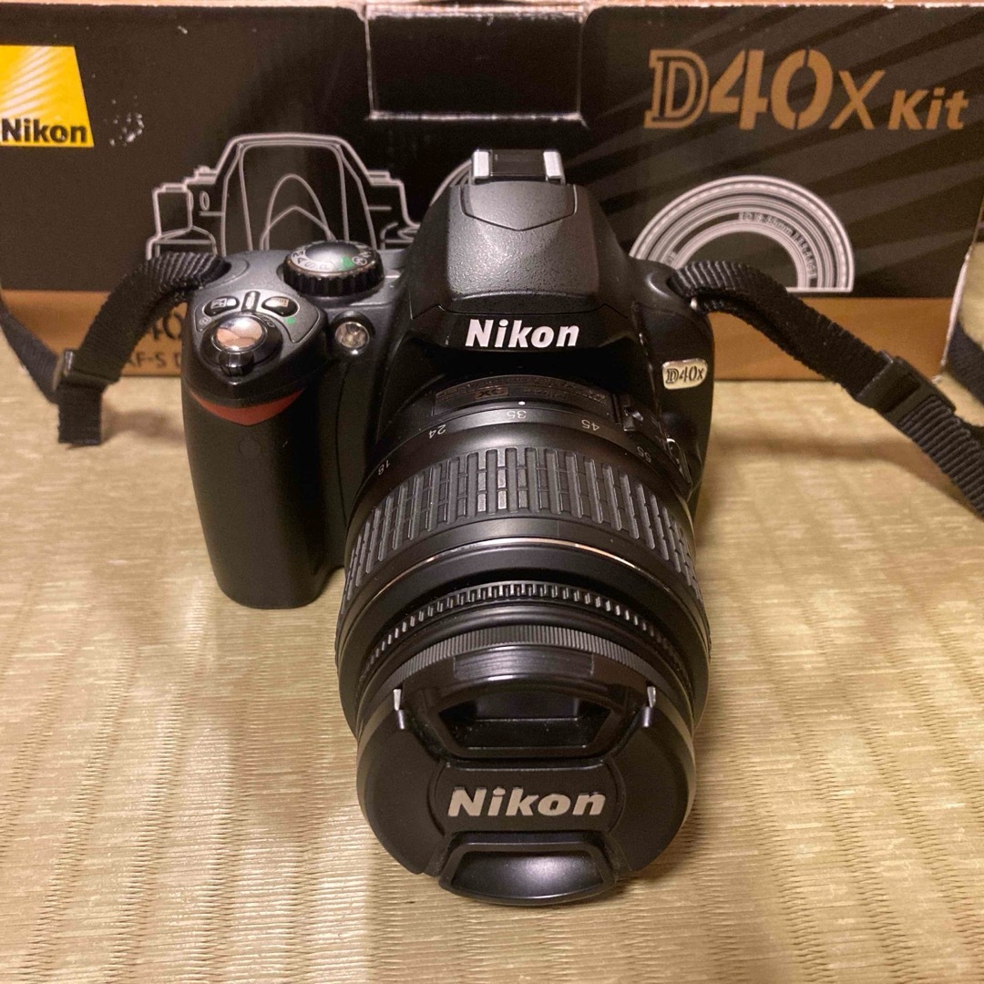 Nikon デジタル一眼レフカメラ D40X レンズキットスマホ家電カメラ