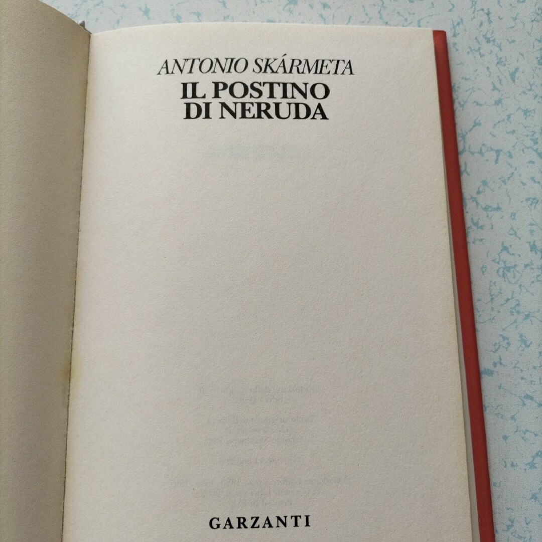 Il postino di Neruda （ネルーダの郵便配達人）イタリア語版 エンタメ/ホビーの本(洋書)の商品写真