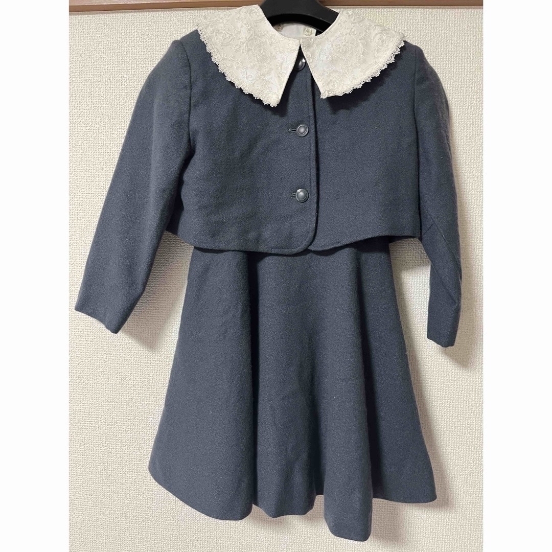 卒園式　入学式　ワンピース　115cm 七五三 キッズ/ベビー/マタニティのキッズ服女の子用(90cm~)(ドレス/フォーマル)の商品写真