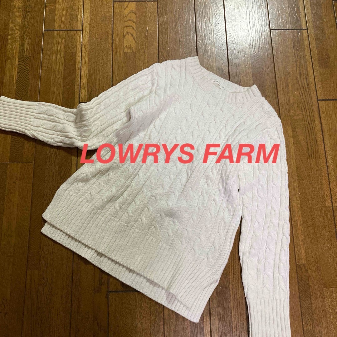 LOWRYS FARM(ローリーズファーム)の【ローリーズファーム】ニットセーター レディースのトップス(ニット/セーター)の商品写真