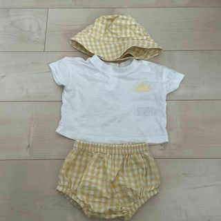 3-6months ベビーGAP 3点セット(Ｔシャツ)