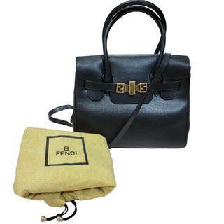 フェンディ(FENDI)の【希少】美品 フェンディ FENDI ズッカ金具 2WAY ハンドバッグ(ハンドバッグ)