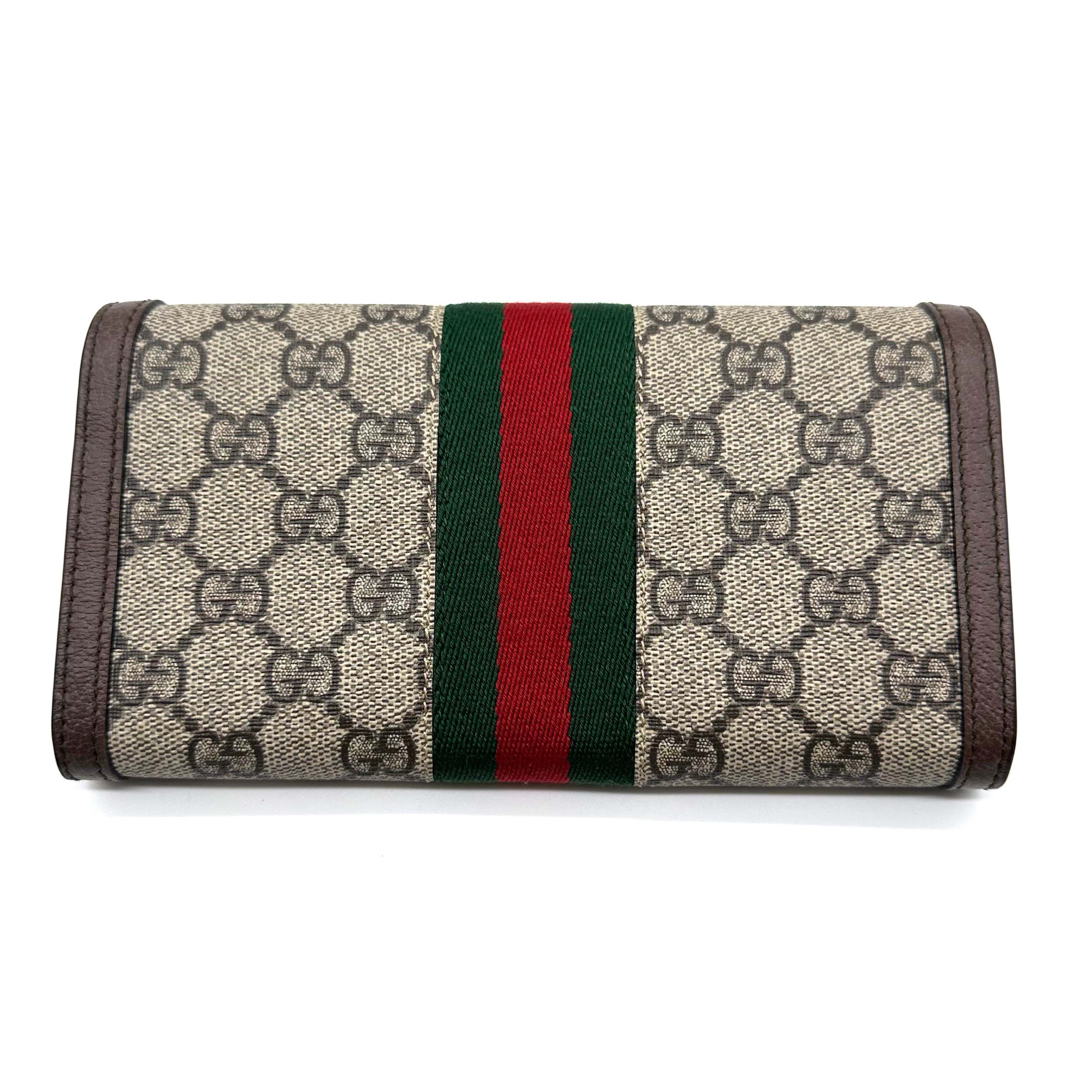 Gucci(グッチ)の【美品】GUCCI グッチ GGマーモント オフィディア 長財布  レディースのファッション小物(財布)の商品写真