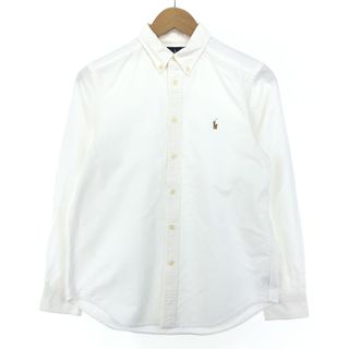 ラルフローレン(Ralph Lauren)の古着 ラルフローレン Ralph Lauren RALPH LAUREN 長袖 ボタンダウンシャツ レディースL /eaa257682(シャツ/ブラウス(長袖/七分))