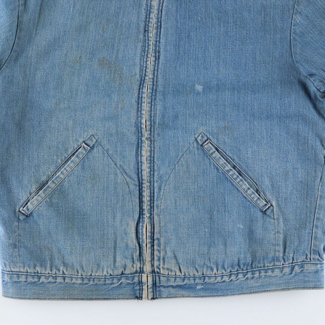 Wrangler(ラングラー)の古着 60~70年代 ラングラー Wrangler デニムワークジャケット メンズM ヴィンテージ /evb004120 メンズのジャケット/アウター(Gジャン/デニムジャケット)の商品写真
