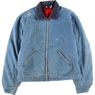 ラングラー(Wrangler)の古着 60~70年代 ラングラー Wrangler デニムワークジャケット メンズM ヴィンテージ /evb004120(Gジャン/デニムジャケット)