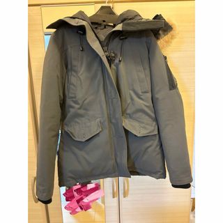 カナダグース(CANADA GOOSE)のカナダグース♡ダウン　ファー　グレー(ダウンジャケット)