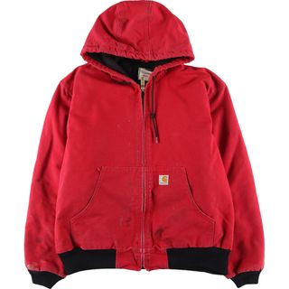 カーハート(carhartt)の古着 90年代 カーハート Carhartt アクティブジャケット ダックフルジップパーカー メンズL ヴィンテージ /eaa409507(その他)