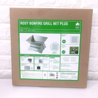 ロゴス(LOGOS)の新品 ロゴス ROSY たき火台プラス BBQ アウトドア キャンプ  シンプル(ストーブ/コンロ)