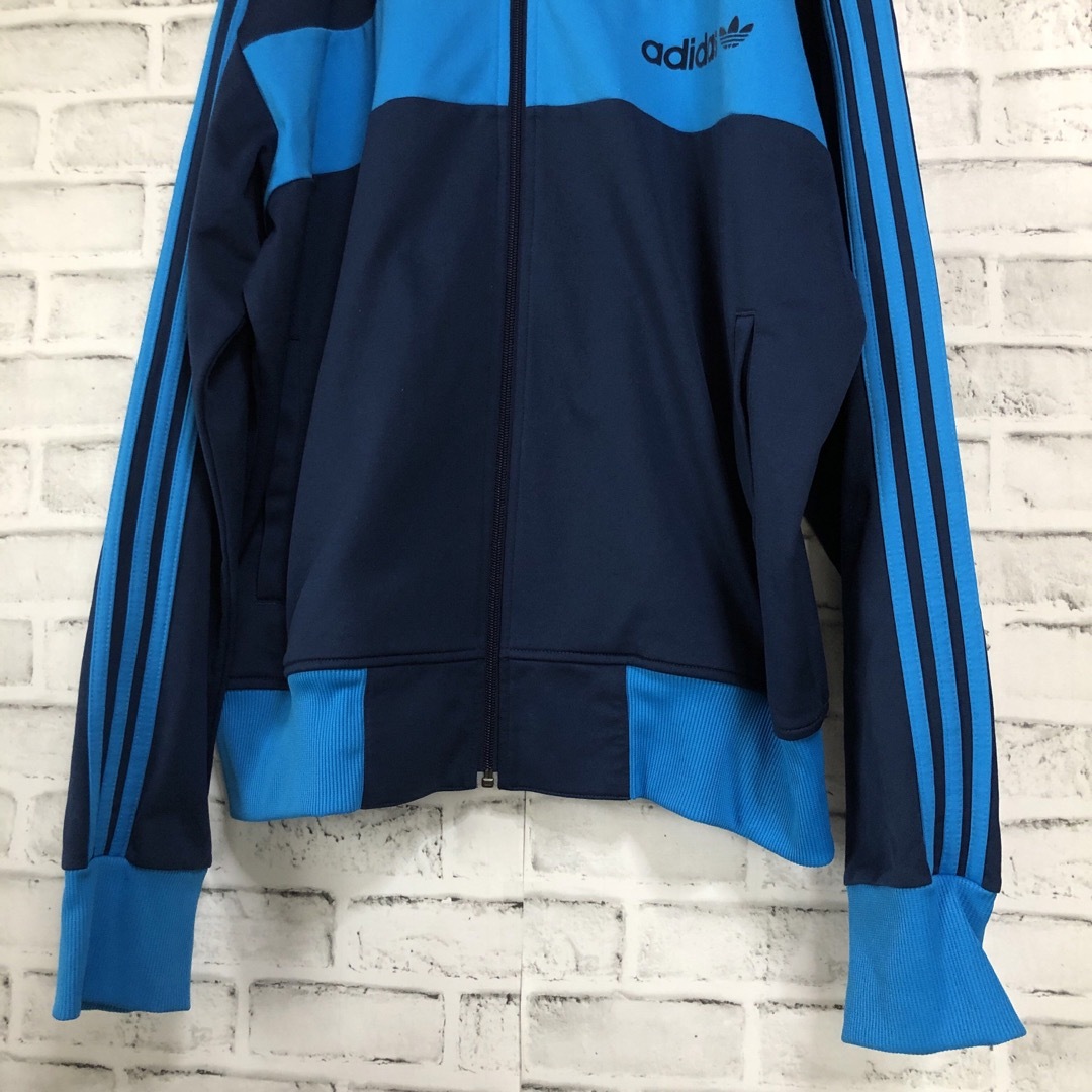 美品XL⭐️90s adidas トラックジャケット あのちゃんvintage青 美品XL⭐️90s adidas トラックジャケット あのちゃんvintage青