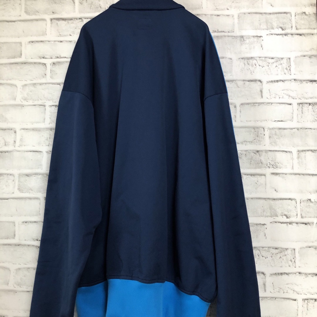 美品XL⭐️90s adidas トラックジャケット あのちゃんvintage青 美品XL⭐️90s adidas トラックジャケット あのちゃんvintage青