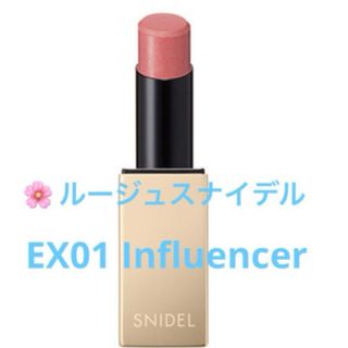 スナイデル(SNIDEL)のスナイデル　ルージュスナイデル　限定カラー　 EX01 Influencer(口紅)