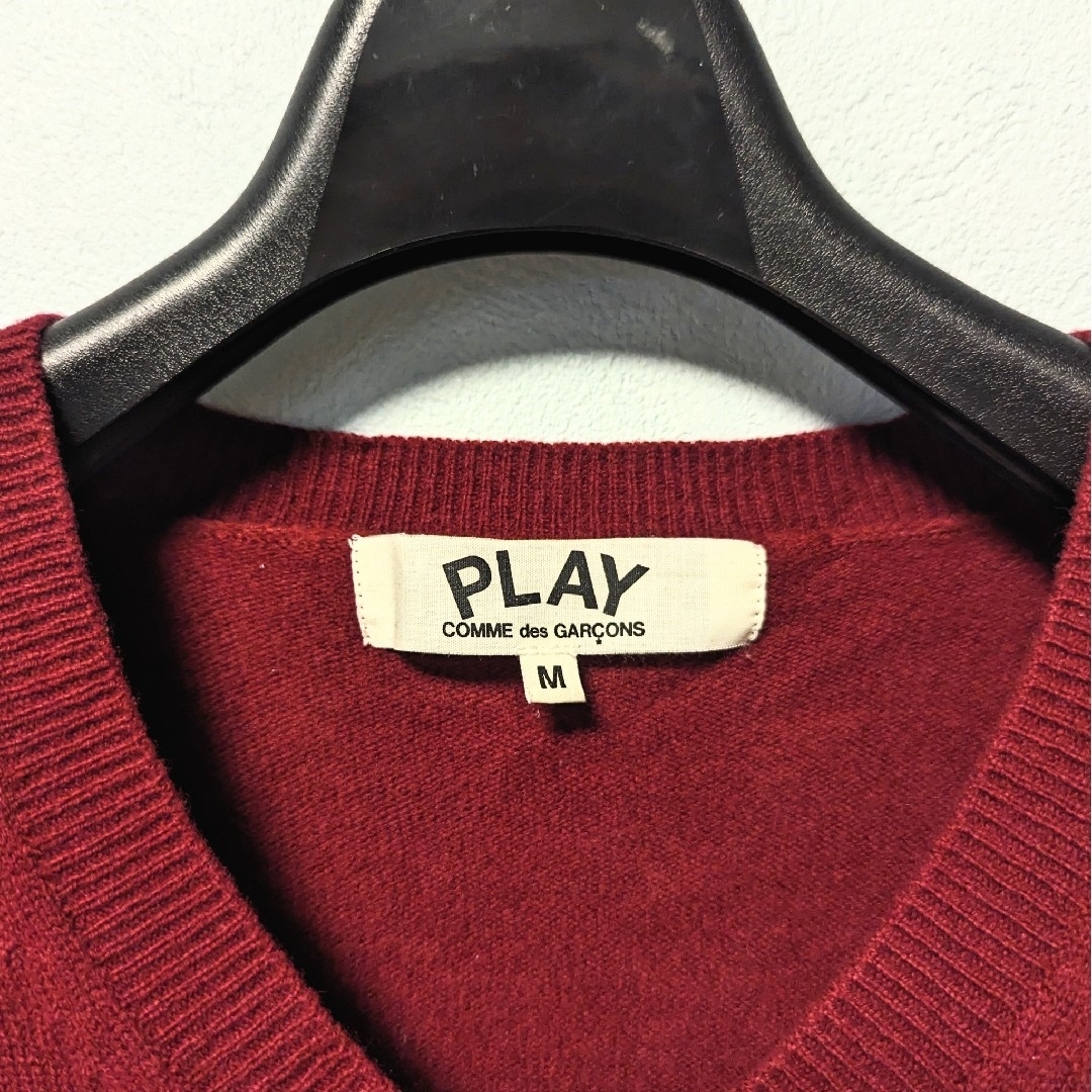 COMME des GARCONS(コムデギャルソン)のPLAY COMME des GARCONS　ギャルソン　ニット　セーター レディースのトップス(ニット/セーター)の商品写真