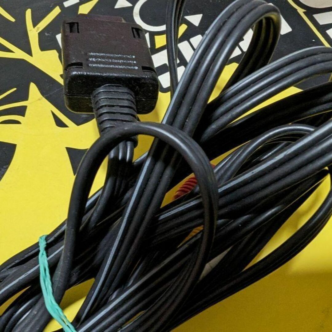 ニンテンドーゲームキューブ - 任天堂 AVケーブル 黒 ステレオ ニンテンドーゲームキューブ - 任天堂 AVケーブル 黒 ステレオ