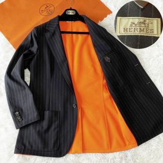 エルメスエルメス シアサッカージャケット テーラード HERMES jacket