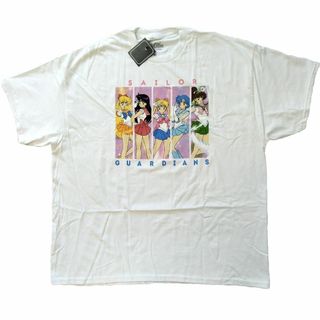 セーラームーン　Tシャツ　XLサイズ　白　アニメTシャツ　セーラーウラヌス *