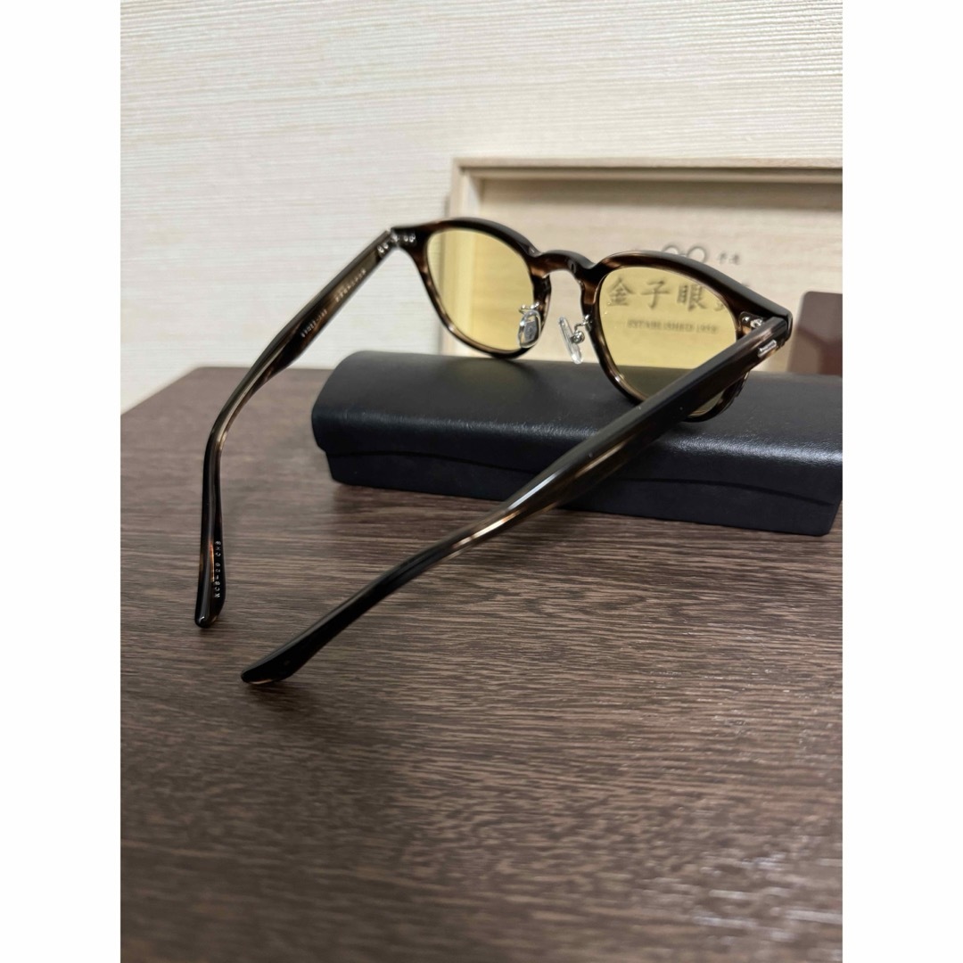 KANEKO OPTICAL(カネコガンキョウ)の✨《試着のみ》金子眼鏡KCS−29 ブラウン系 メンズのファッション小物(サングラス/メガネ)の商品写真