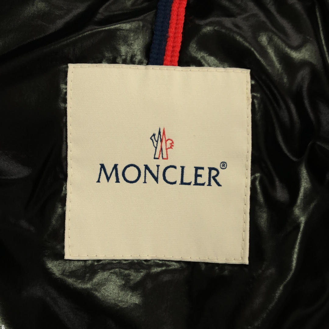 MONCLER(モンクレール)のモンクレール ダウンベスト ロゴワッペン 0 XSサイズ相当 レディースのジャケット/アウター(ダウンベスト)の商品写真