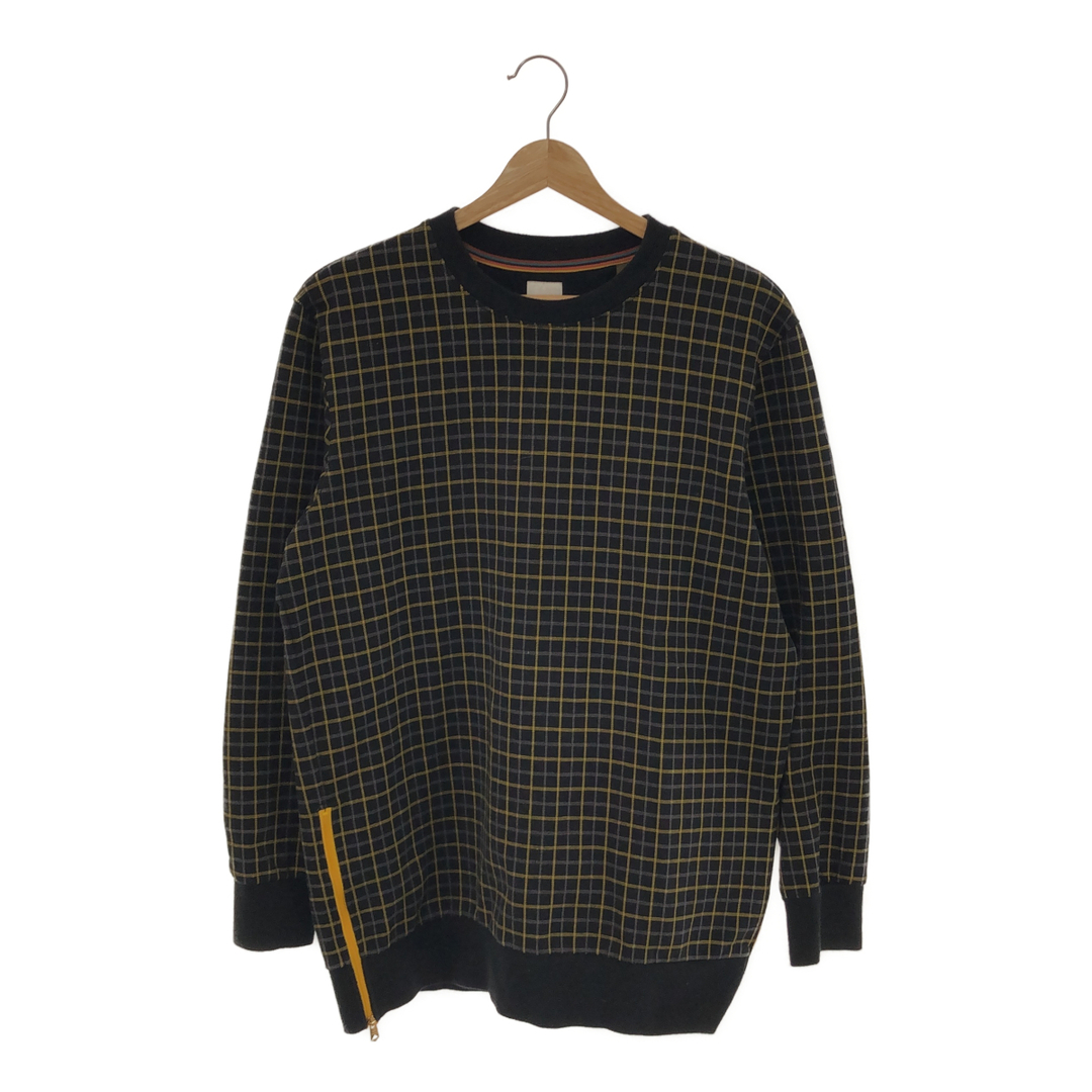 Paul Smith(ポールスミス)のポールスミス 19AW タッターソールチェックプルオーバーカットソー Mサイズ メンズのトップス(Tシャツ/カットソー(七分/長袖))の商品写真