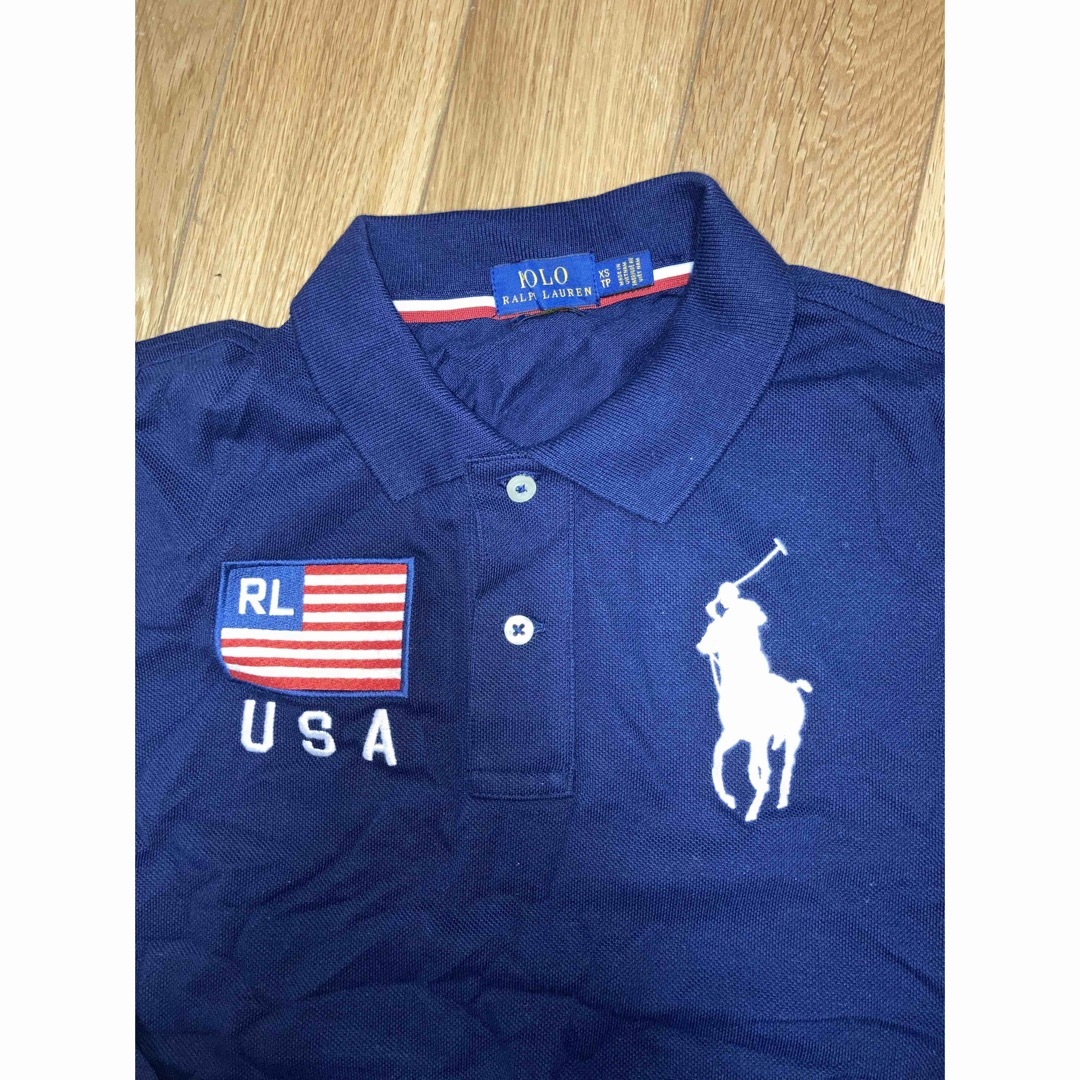 POLO RALPH LAUREN(ポロラルフローレン)のポロラルフローレン　ポロシャツ　xs レディースのトップス(ポロシャツ)の商品写真