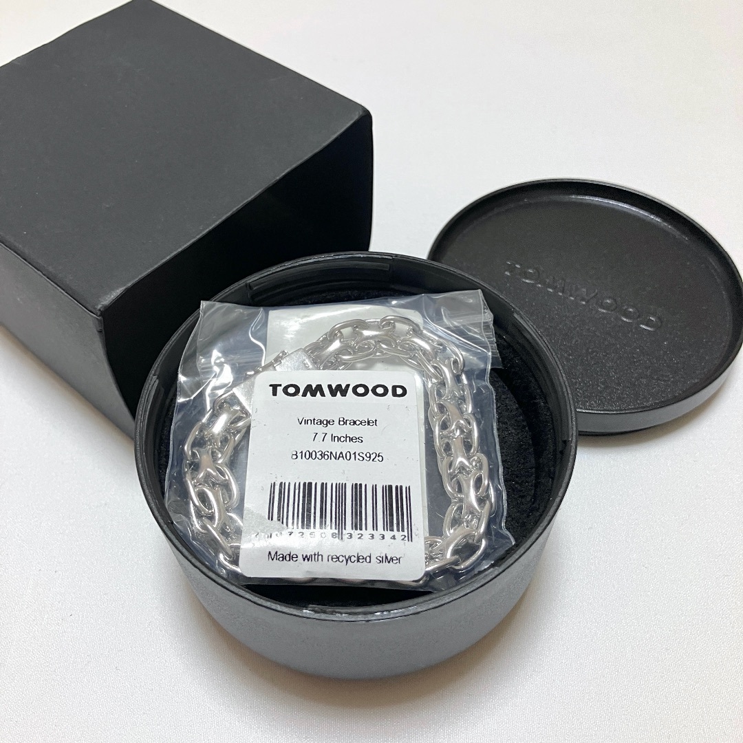 TOM WOOD(トムウッド)の新品 7.7 TOMWOOD L ヴィンテージ ブレスレット 銀 5079 メンズのアクセサリー(ブレスレット)の商品写真