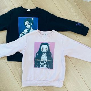 ジーユー(GU)の鬼滅の刃　トレーナー(Tシャツ/カットソー)