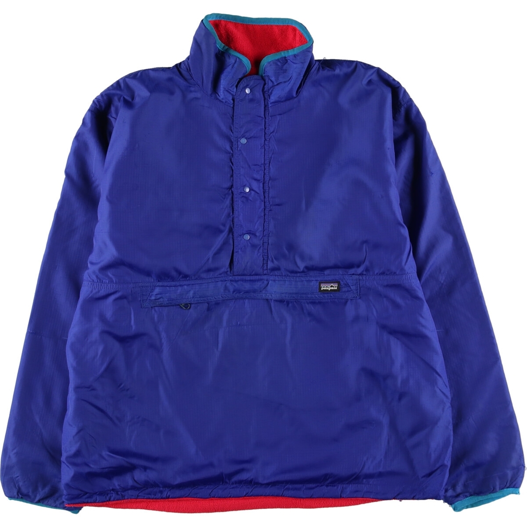 patagonia(パタゴニア)の古着 90年代 パタゴニア Patagonia グリセード 29351 リバーシブル フリースプルオーバー カナダ製 メンズM ヴィンテージ /evb004084 メンズのジャケット/アウター(その他)の商品写真