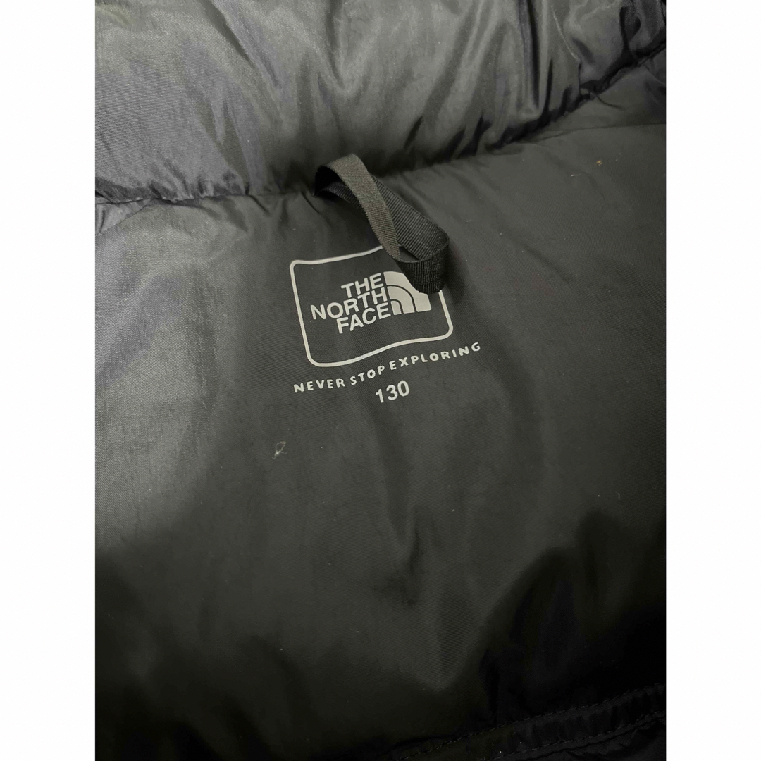 THE NORTH FACE(ザノースフェイス)のザノースフェイス　2023年購入　ノベルティヌプシジャケット キッズ　130 キッズ/ベビー/マタニティのキッズ服男の子用(90cm~)(ジャケット/上着)の商品写真