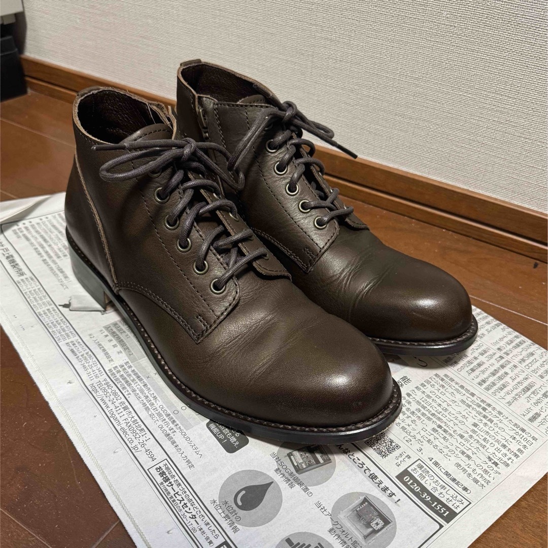 PADRONE(パドローネ)のパドローネ　SIDE ZIP CHUKKA BOOTS BAGGIO メンズの靴/シューズ(ブーツ)の商品写真