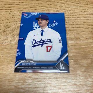 トップス(Topps)の大谷翔平 入団会見 topps now(シングルカード)