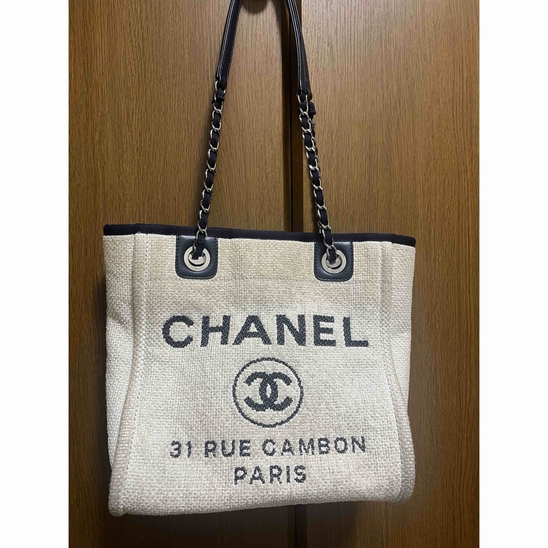 CHANEL(シャネル)のCHANEL 美品✨シャネル ドーヴィル PM チェーン ショルダーバッグ  レディースのバッグ(ショルダーバッグ)の商品写真