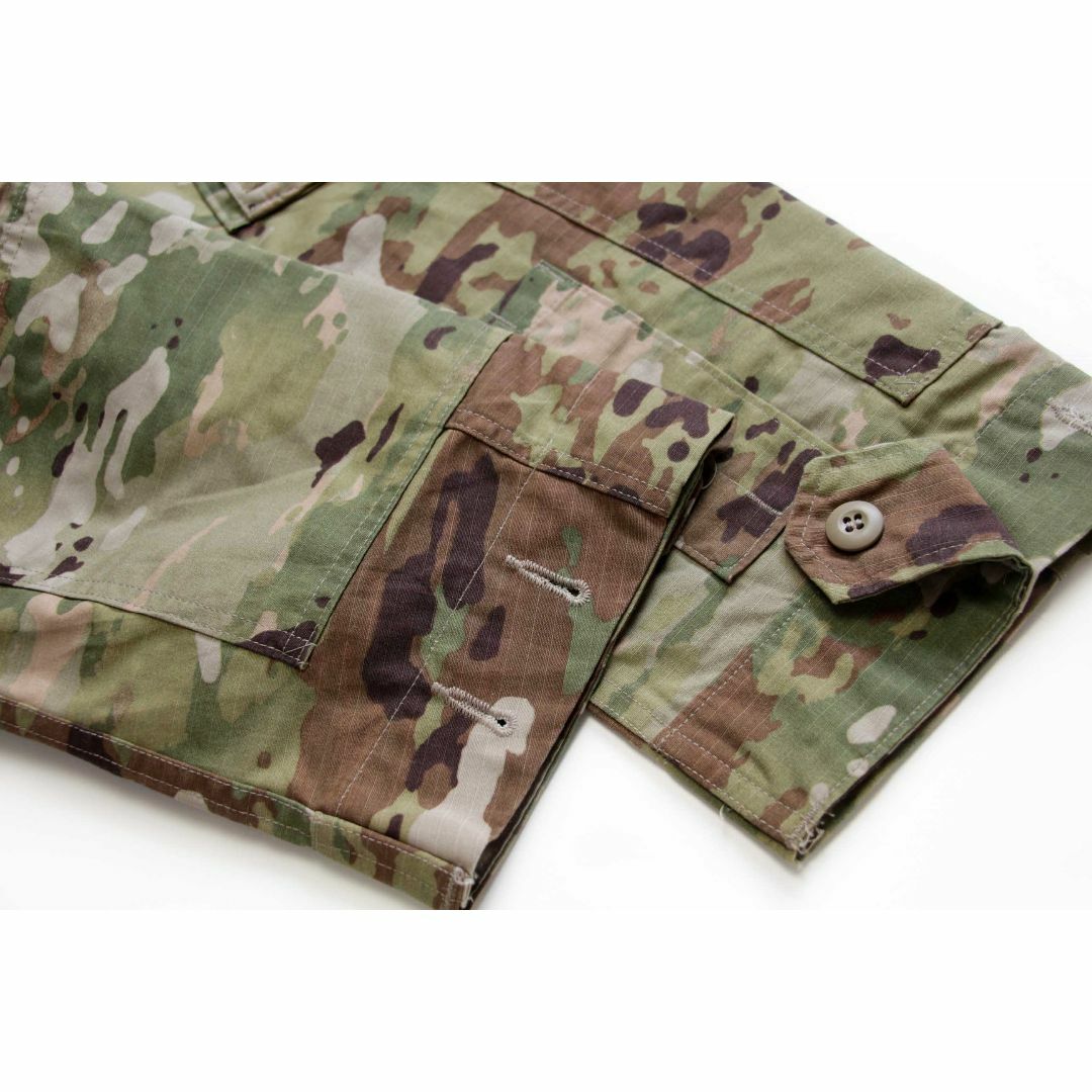 MILITARY(ミリタリー)の未使用★12 米軍 U.S.ARMY OCP マルチカム ACU ジャケット L-XXS★ミリタリー コンバット リップストップ 迷彩 オーバーサイズ メンズのジャケット/アウター(ミリタリージャケット)の商品写真