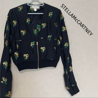 ステラマッカートニー(Stella McCartney)の美品　StellaMcCartney ステラマッカートニー　カーディガンブルゾン(ブルゾン)