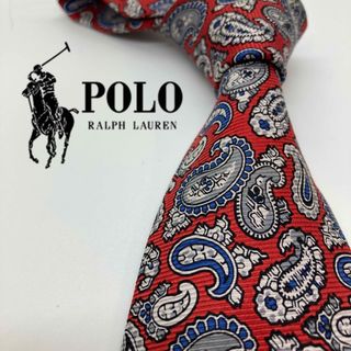 ポロラルフローレン(POLO RALPH LAUREN)の【美品】POLO/ポロラルフローレン　ネクタイ　ペイズリー(ネクタイ)