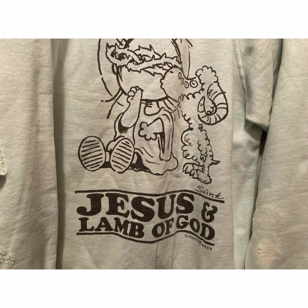 23aw 確実正規品 新品未使用 セントマイケル Jesus スウェット