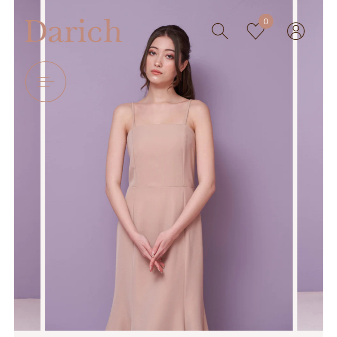 Darich(ダーリッチ)のdarich キャミワンピース レディースのワンピース(ロングワンピース/マキシワンピース)の商品写真